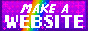 a button that says 'make a website'
