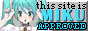 a button with an approval from miku